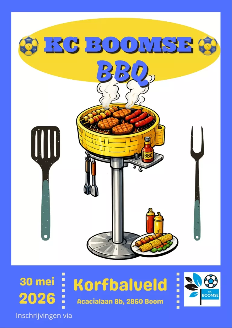 Uitnodiging: Barbecue op 30 mei 2026
